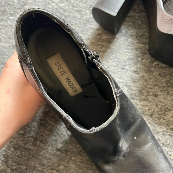 Vintage Y2K 90s Platform Steve Madden Boots - Picture 3 of 6